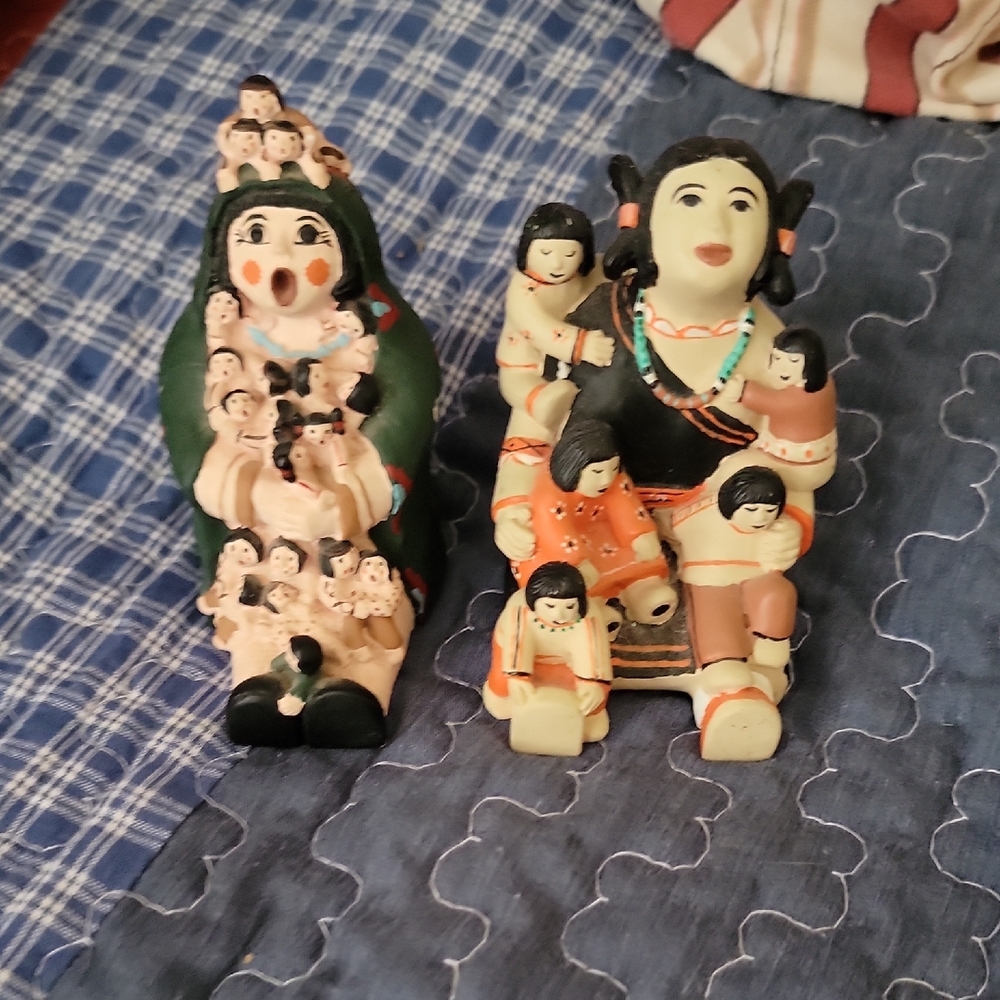 Colorful Ceramic Figurines